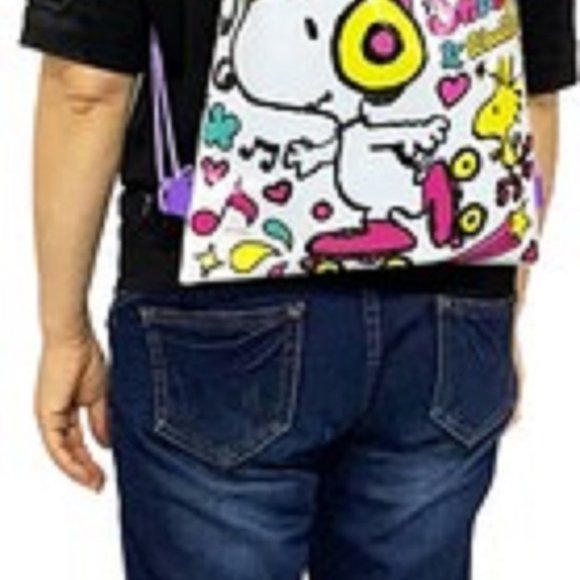 NEW Snoopy Non-Woven School/Shoes/Hiking/Gift/Party/Swimming Pool/ Backpack . - Picture 3 of 4